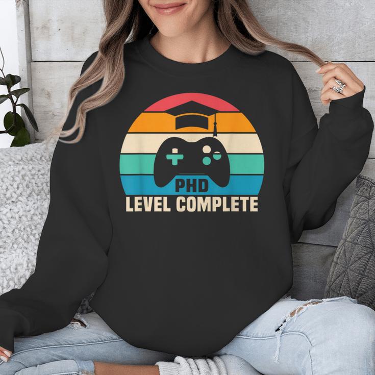 PhD Level Complete Graduation Doctorate In Philosophy Unisex Sweatshirt