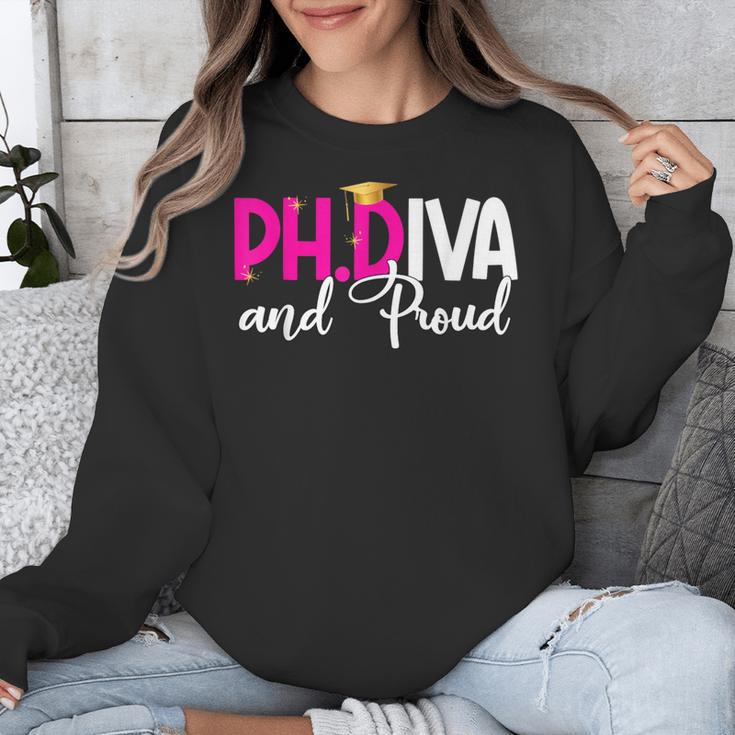 PhDiva Graduation Doctorate Student Graduate Unisex Sweatshirt