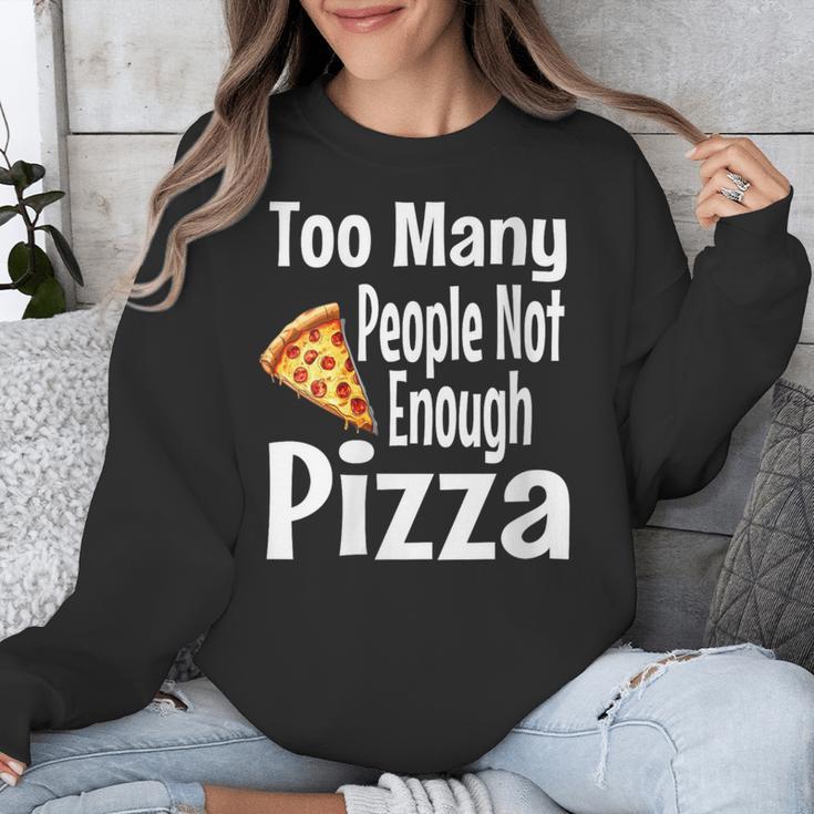 Pizza Lover Saying Introvert Anti Social Humor Foodie Unisex Sweatshirt Pizza Lover Saying Introvert Anti Social Humor Foodie Unisex Sweatshirt