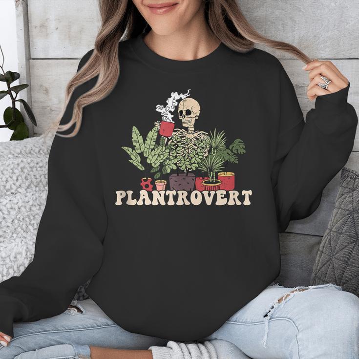 Plant Coffee Love Plantrovert Gardening Introvert Mom Unisex Sweatshirt Plant Coffee Love Plantrovert Gardening Introvert Mom Unisex Sweatshirt