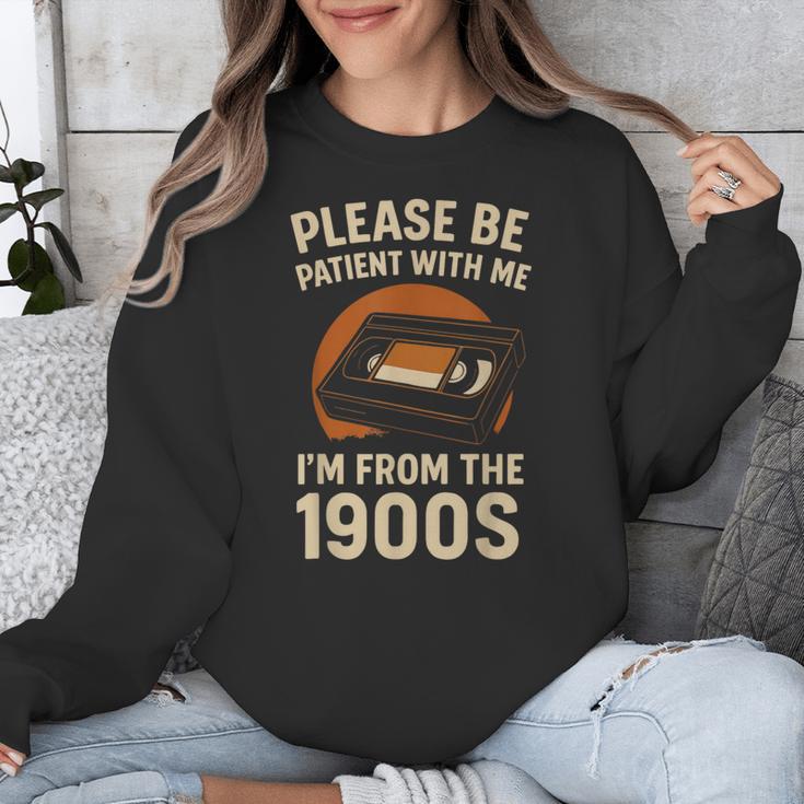 Please Be Patient I'm From The 1900s – Vintage Tape Unisex Sweatshirt