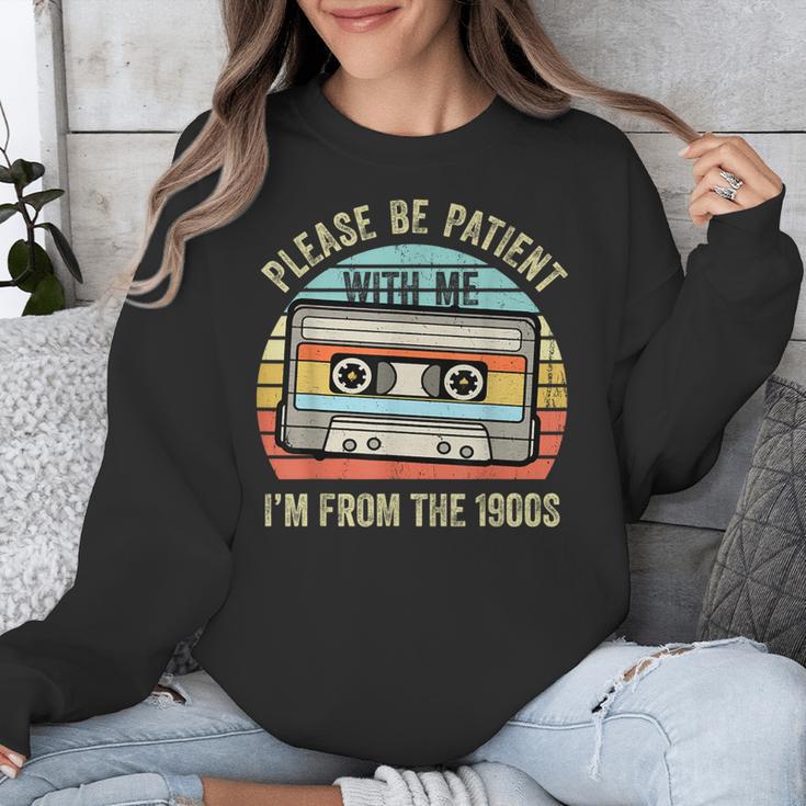 Please Be Patient With Me I'm From The 1900s Cassette Tape Unisex Sweatshirt Please Be Patient With Me I'm From The 1900s Cassette Tape Unisex Sweatshirt