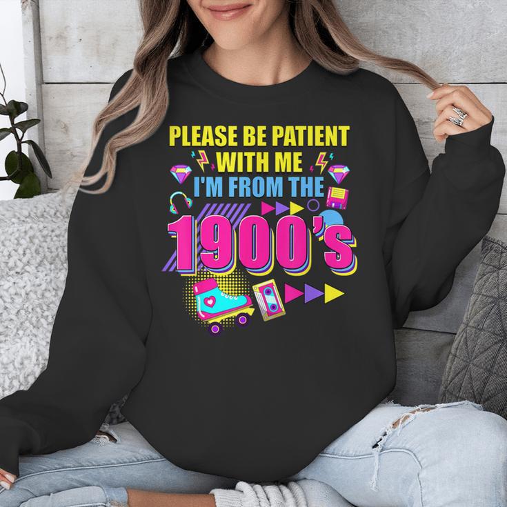 Please Be Patient With Me I'm From The 1900s Retro Vibes Unisex Sweatshirt