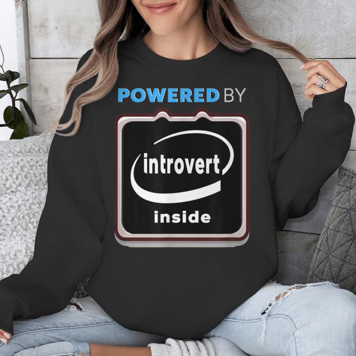 Powered By Introvert Inside Embrace Your Quiet Strength Unisex Sweatshirt Powered By Introvert Inside Embrace Your Quiet Strength Unisex Sweatshirt
