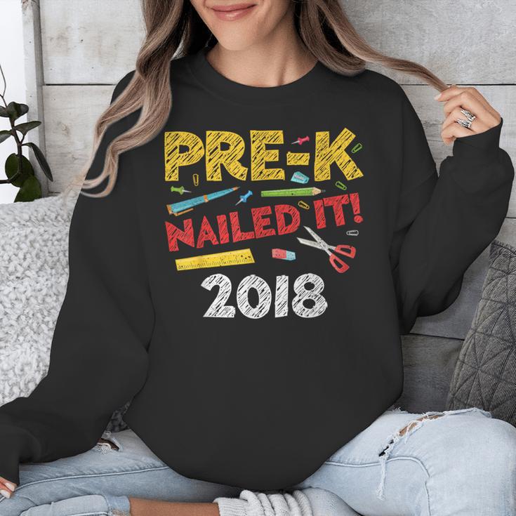 Pre-K Nailed It Class Of 2018 Graduation Unisex Sweatshirt