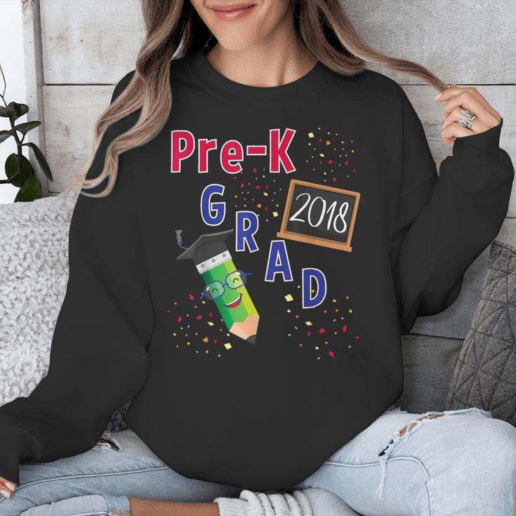 Pre Kindergarten Graduation 2018 Fun Graduate Shirt For Kids Unisex Sweatshirt