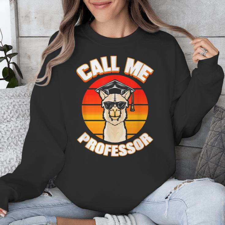 Professor Graduation For PhD Degree Doctor University Unisex Sweatshirt