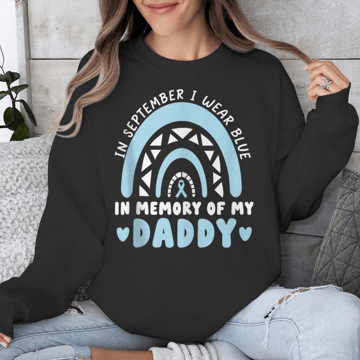 Prostate Cancer In Memory Of My Daddy Prostate Cancer Unisex Sweatshirt