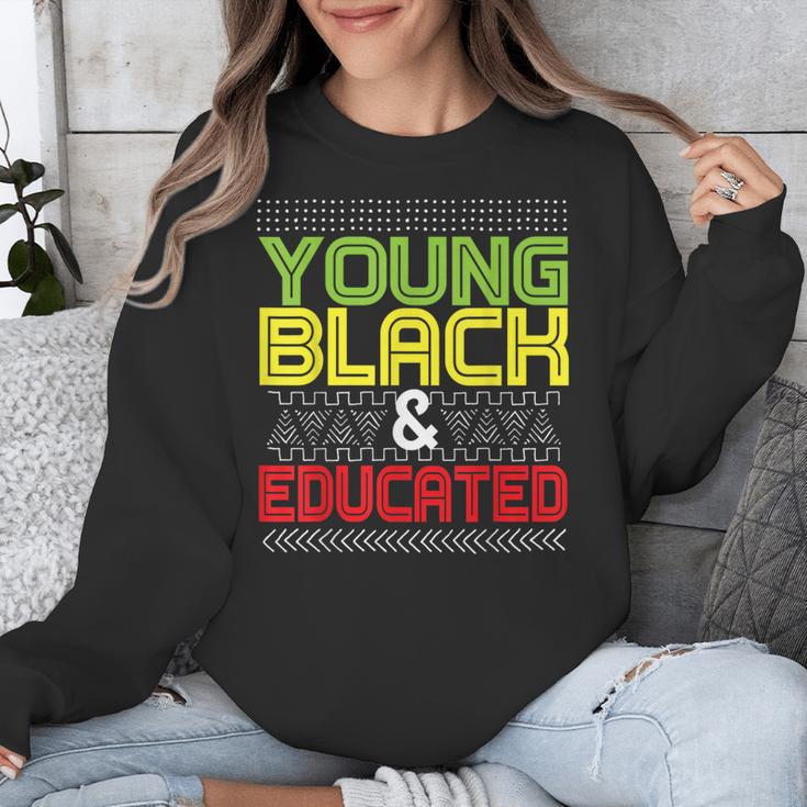 Proud African American Educated Graduation Unisex Sweatshirt
