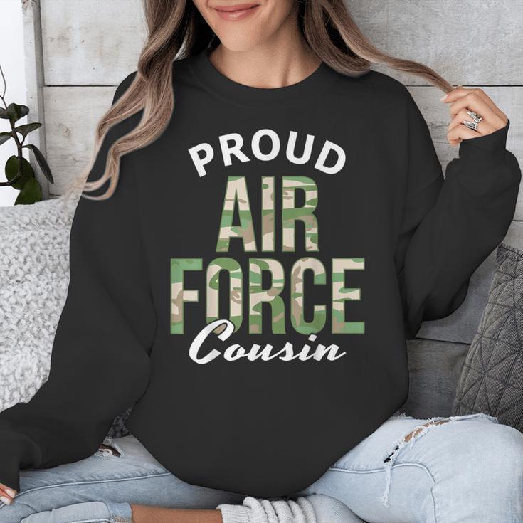 Proud Air Force Cousin Deployment Homecoming Graduation Unisex Sweatshirt