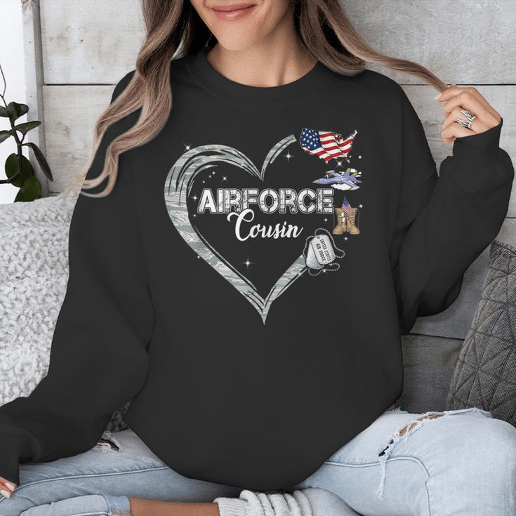 Proud Air Force Cousin Air Force Graduation Cousin USAF Unisex Sweatshirt