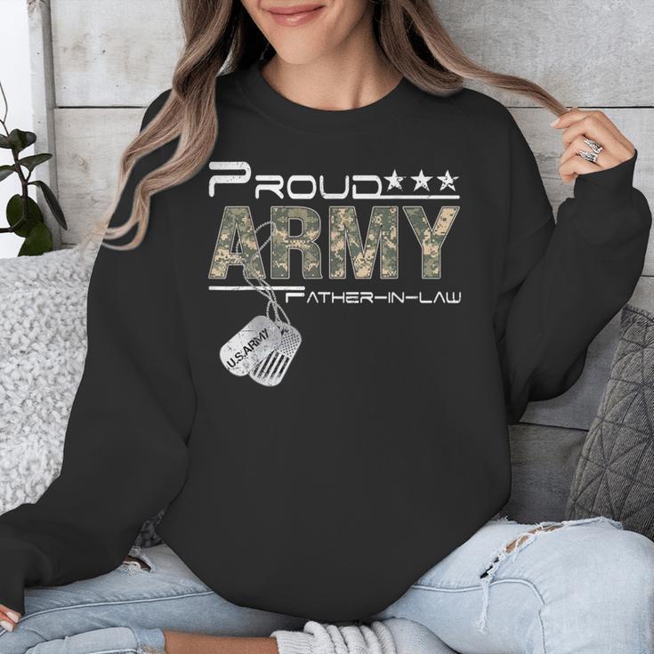 Proud Army Father-In-Law US Army Graduation Father-In-Law Unisex Sweatshirt