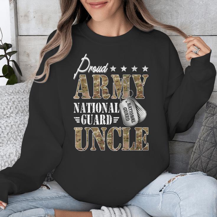 Proud Army National Guard Uncle National Guard Graduation Unisex Sweatshirt