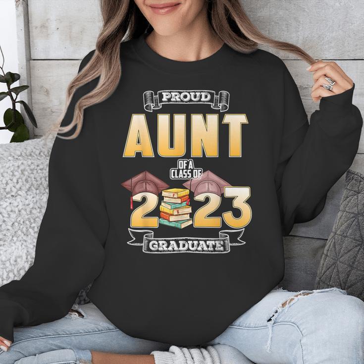 Proud Aunt Of A Class Of 2023 Graduate Graduation Women Unisex Sweatshirt