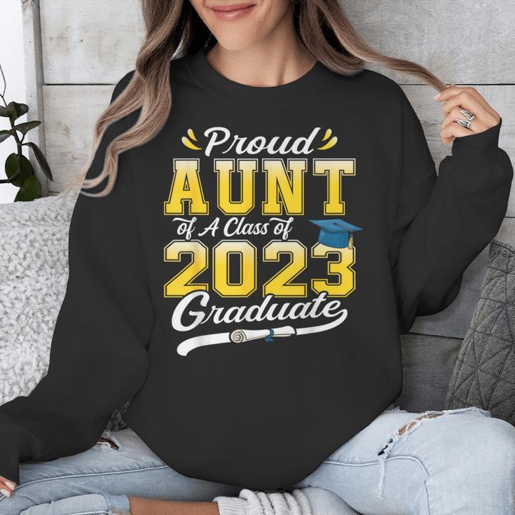Proud Aunt Of a Class Of 2023 Graduate Senior Graduation Unisex Sweatshirt