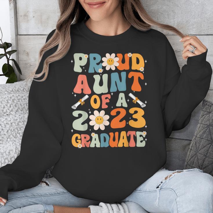 Proud Aunt Of A Class Of 2023 Graduated Graduation Women Unisex Sweatshirt