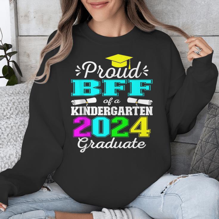Proud Bff Of Kindergarten Graduate 2024 Graduation Bff Unisex Sweatshirt
