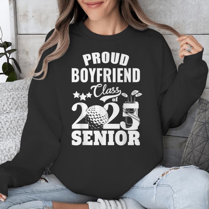 Proud Boyfriend Class Of 2025 Graduation Senior 2025 Golf Unisex Sweatshirt