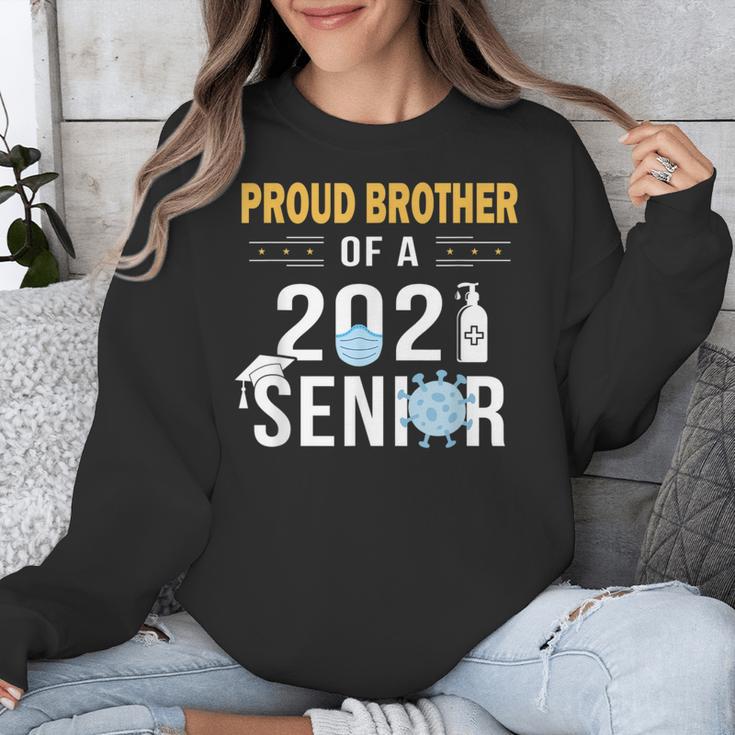 Proud Brother Of a 2021 Senior Shirt Graduation Unisex Sweatshirt