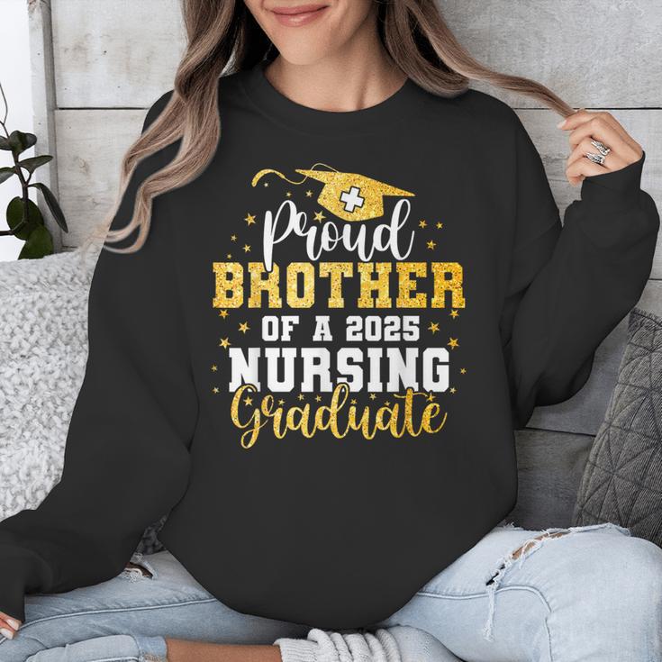 Proud Brother Class Of 2025 Nursing Graduate Graduation Unisex Sweatshirt
