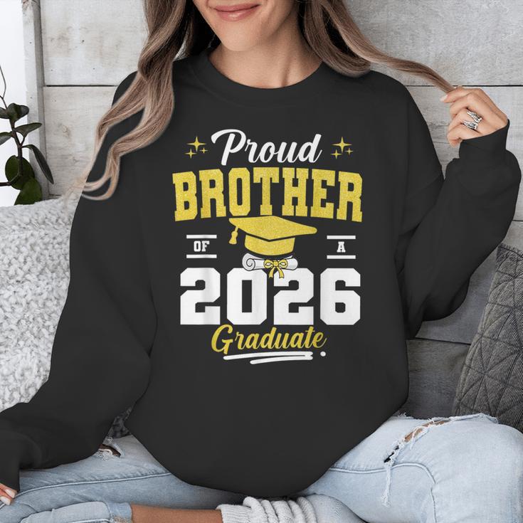Proud Brother Of a Class Of 2026 Graduate Senior Graduation Unisex Sweatshirt