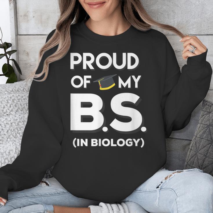 Proud Of My BS In Biology Graduation T-Shirt Unisex Sweatshirt