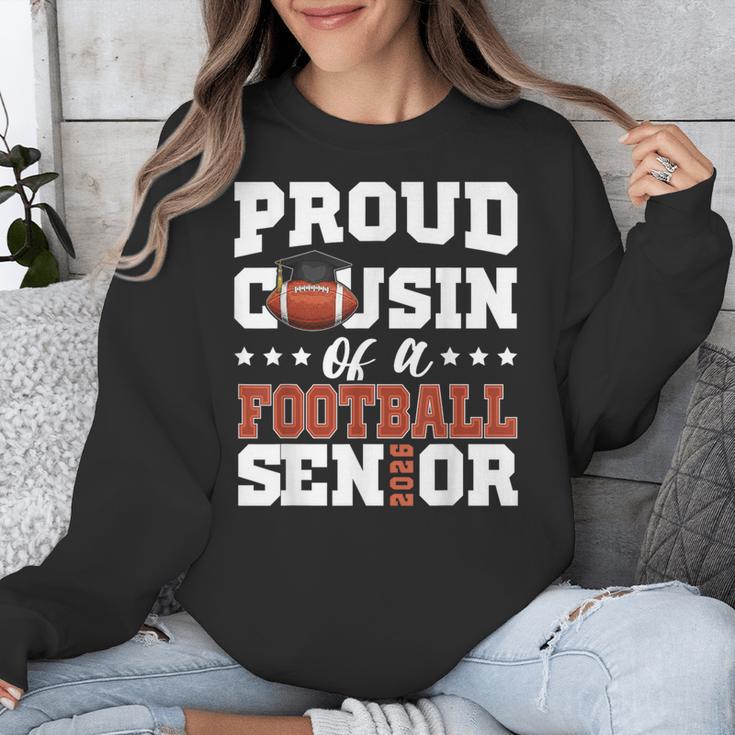 Proud Cousin Of a Football Senior 2026 Graduation Gifts Unisex Sweatshirt