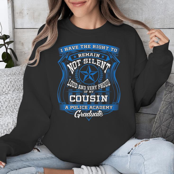 Proud Of Cousin Police Academy Graduation Shirt Unisex Sweatshirt