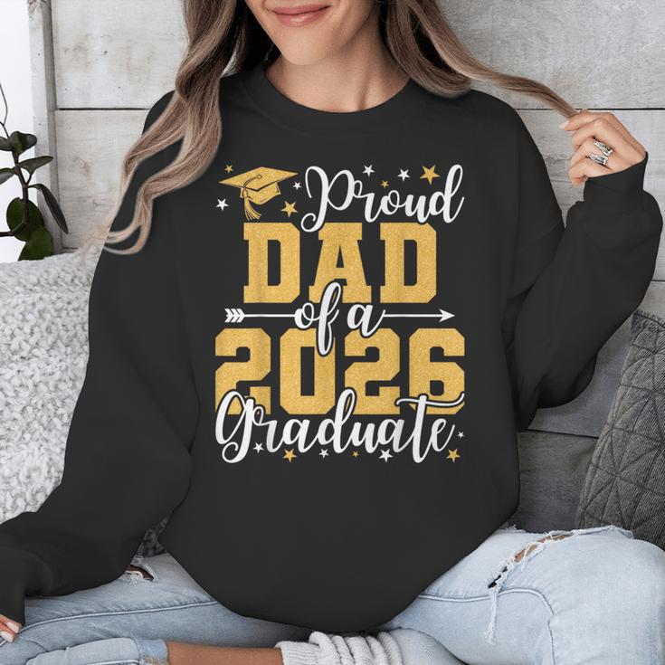 Proud Dad Of A 2026 Graduate Senior Graduation Class Of 2026 Unisex Sweatshirt