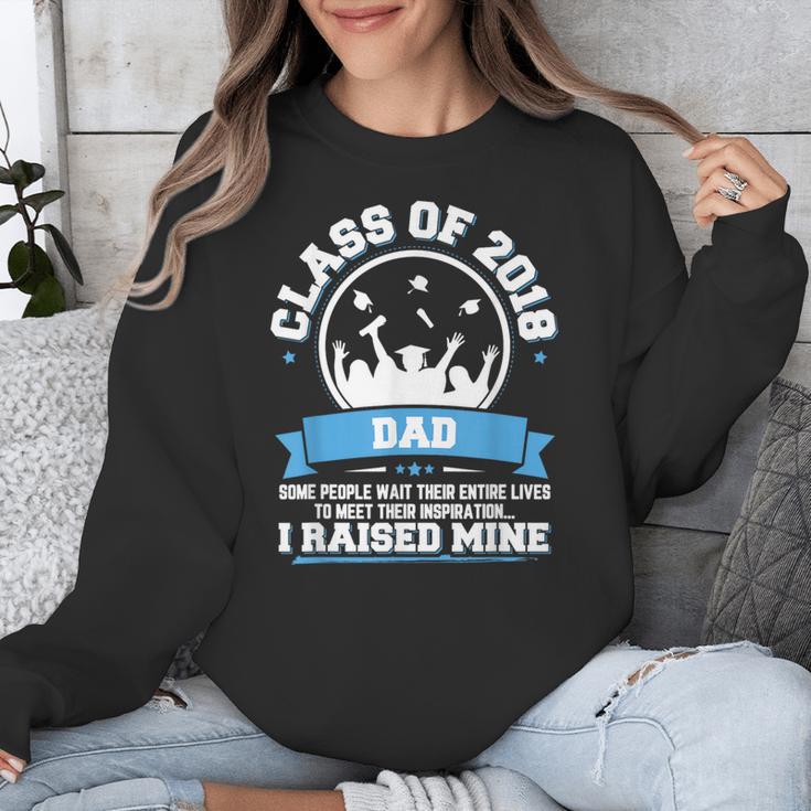 Proud Dad Of A Class Of 2018 Graduate TShirt Graduation Unisex Sweatshirt