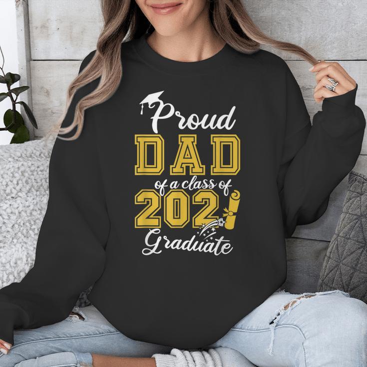 Proud Dad Of a Class Of 2021 Graduate Graduation Senior 2021 Unisex Sweatshirt