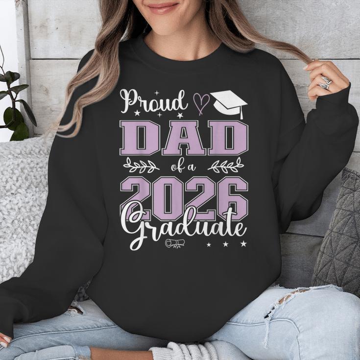 Proud Dad Of a Class Of 2026 Graduate For Graduation Unisex Sweatshirt