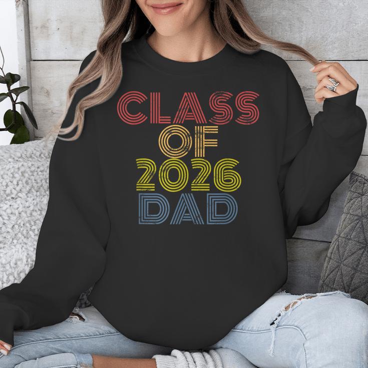 Proud Dad Of A Class Of 2026 Graduate Senior Graduation Unisex Sweatshirt