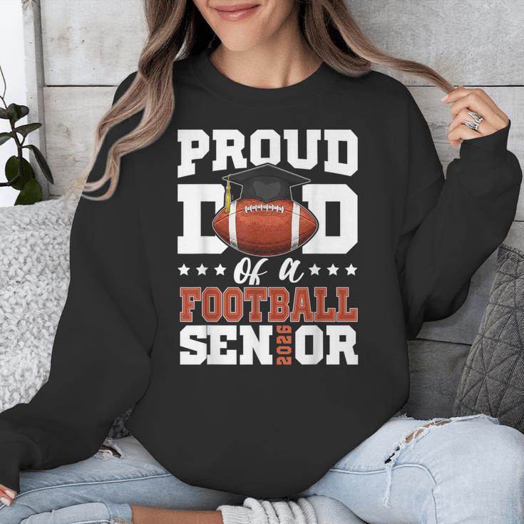 Proud Dad Of a Football Senior 2026 Graduation Unisex Sweatshirt