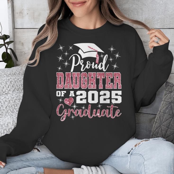 Proud Daughter Of 2025 College Graduate Family Graduation Unisex Sweatshirt