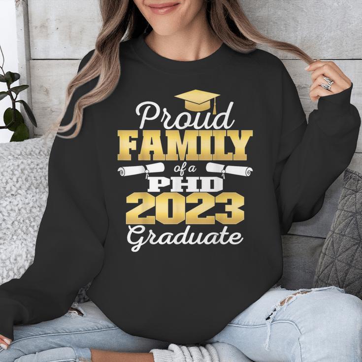 Proud Family Class Of 2023 PHD Graduate Doctorate Graduation Unisex Sweatshirt