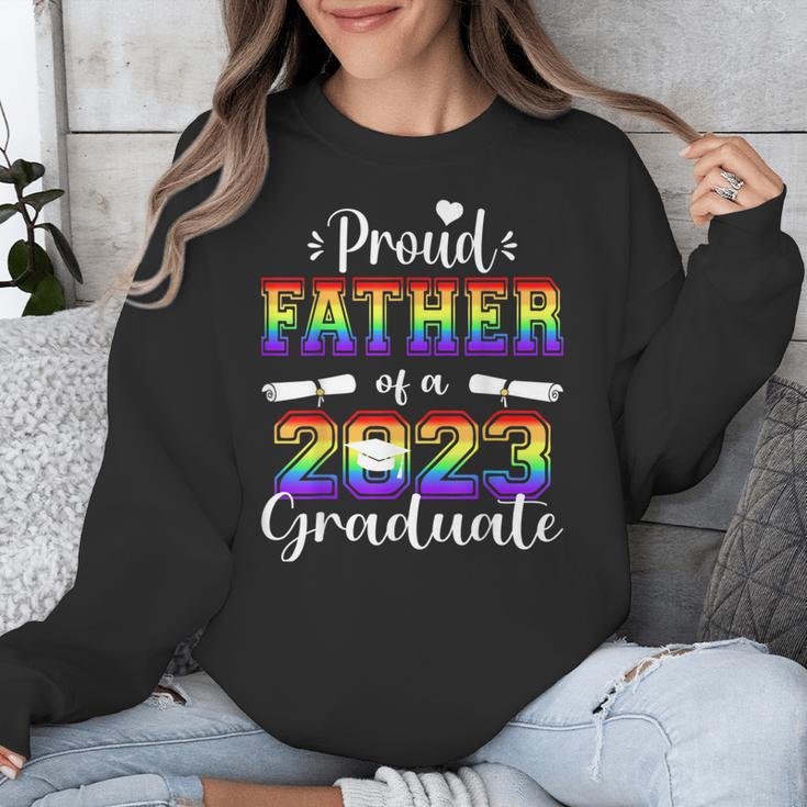 Proud Father Of 2023 Graduate Class 2023 Graduation Family Unisex Sweatshirt