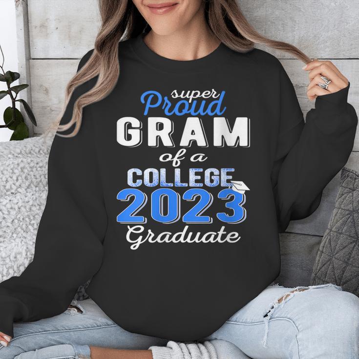 Proud Gram Of 2023 College Graduate Family 23 Graduation Unisex Sweatshirt