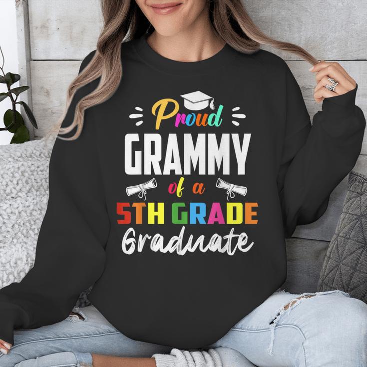 Proud GRAMMY Of A 5th Grade Graduate Graduation 2024 Senior Unisex Sweatshirt