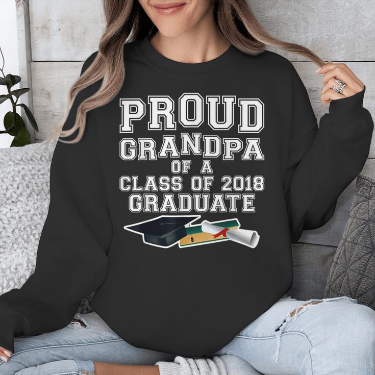Proud Grandfather Graduation Grandpa Of Grad 2018 Shirt Unisex Sweatshirt