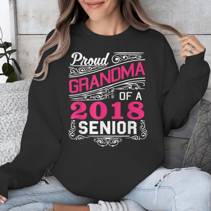 Proud Grandma Of a 2018 Senior Tshirt Graduation Unisex Sweatshirt