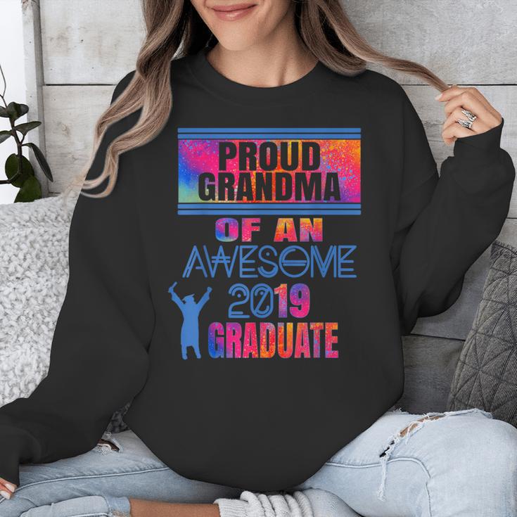 Proud Grandma Of A 2019 Graduate Senior Class Graduation Unisex Sweatshirt
