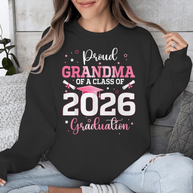 Proud Grandma Of A 2026 Senior Class Of 2026 Graduation Unisex Sweatshirt