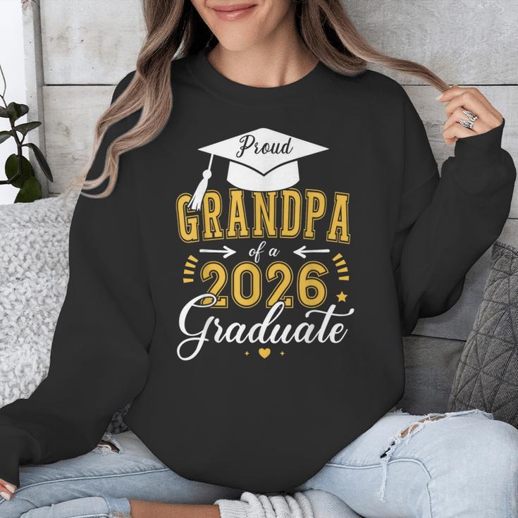 Proud Grandpa Of a Class Of 2026 Graduate For Graduation Unisex Sweatshirt