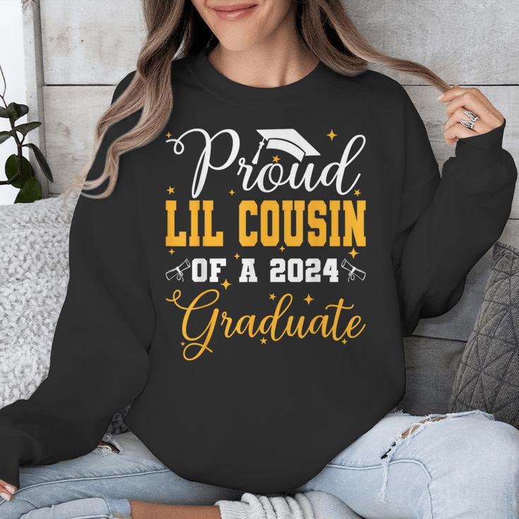 Proud Lil Cousin Of A Class 2024 Graduate Senior Graduation Unisex Sweatshirt