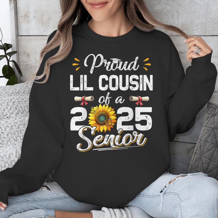 Proud Lil Cousin Of A Class Of 2025 Senior Graduation 2025 Unisex Sweatshirt