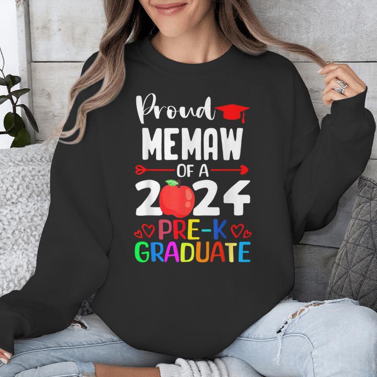 Proud MEMAW Of 2024 Pre-K Graduation Graduate Senior 2024 Unisex Sweatshirt