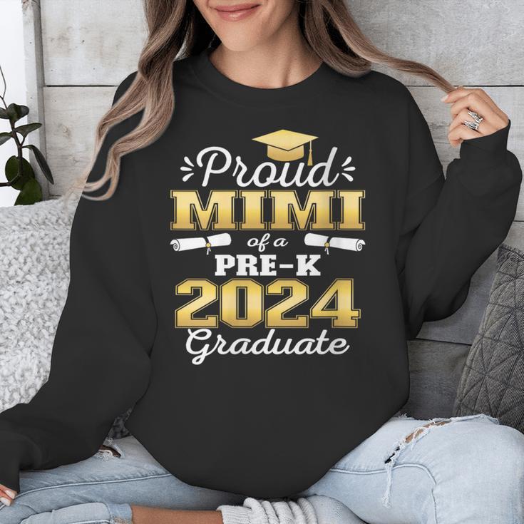 Proud Mimi Of Pre K School Graduate 2024 Graduation Mimi Unisex Sweatshirt
