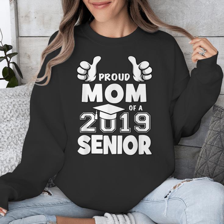 Proud Mom Of A 2019 Senior School Graduation Shirt Unisex Sweatshirt