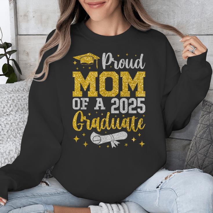 Proud Mom Of A 2025 Graduate Senior Class Of 2025 Graduation Unisex Sweatshirt